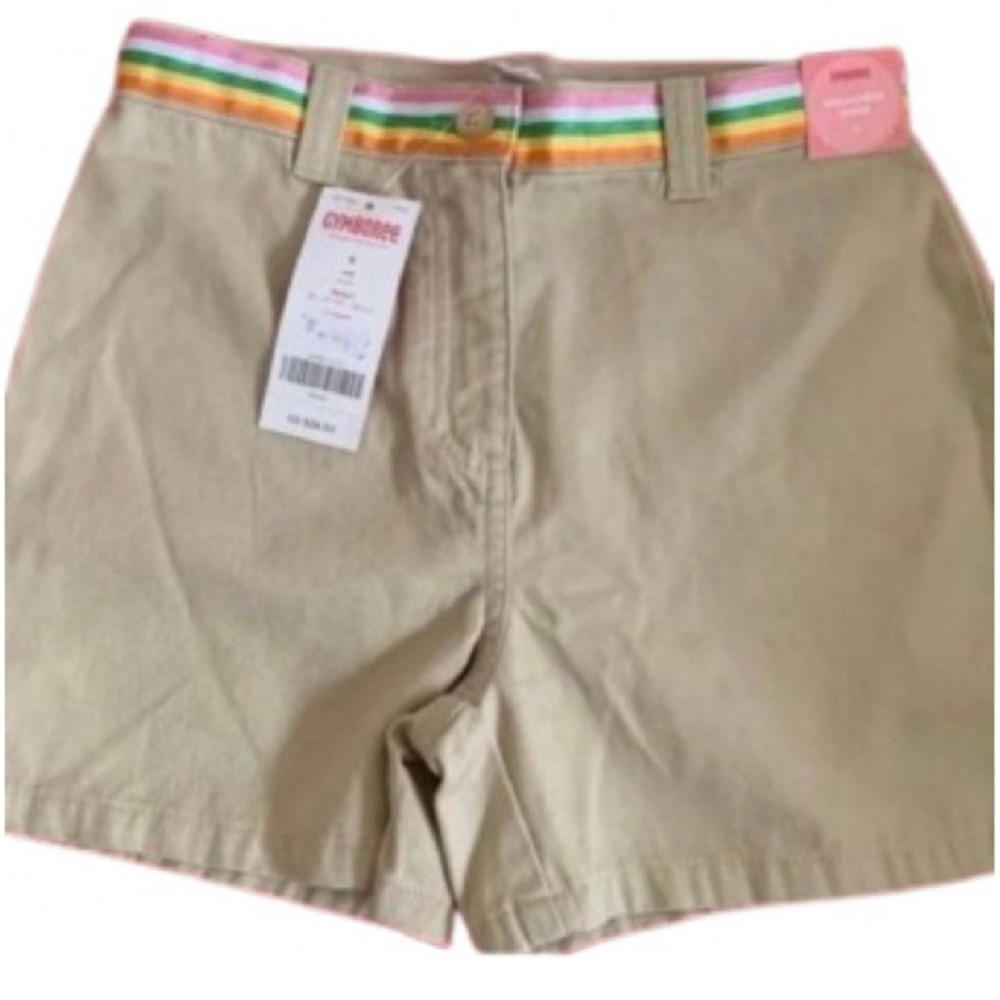 NWT Girls Gymboree Khaki Shorts‎ Sz 9